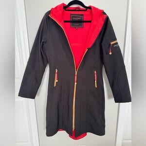 Ilse Jacobsen Vibrant Red Raincoat